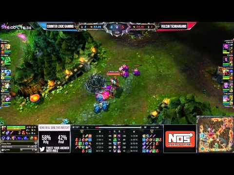 LCS NA Summer 2013 W3D1  Counter Logic Gaming vs Team Vulcun 28 06 2013)