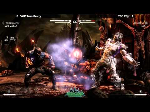 MKX Top 8 @ Paradise Found - VGP Tom Brady (Sub-Zero) vs TSC CDjr (Jax) [720p/60fps]
