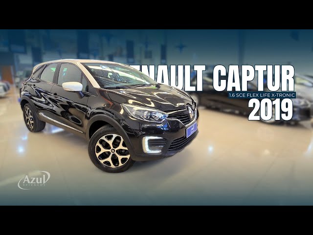 Vídeo RENAULT CAPTUR 1.6 16V SCE FLEX LIFE X-TRONIC