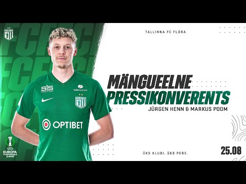 FC FLORA MÄNGUEELNE PRESSIKONVERENTS: Shamrock Rovers vs FC Flora