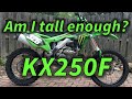 Dirt Bike Sizing Kawasaki KX250F