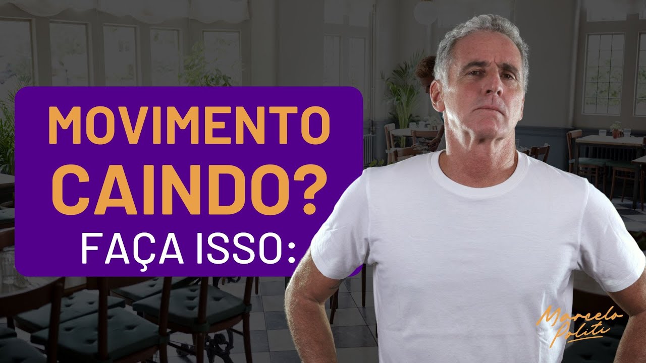 O movimento do seu restaurante está caindo? Então faça isso: