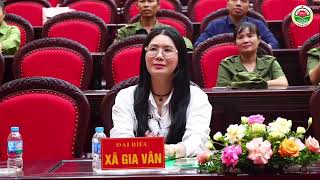 Xã Gia Viễn tổ chức Hội nghị tổng kết Hội thi lực lượng tham gia bảo vệ an ninh