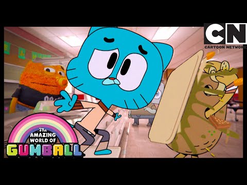 Who Could Win In A Fight With A T-Rex? | Gumball | Cartoon Network