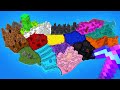 I Built An EVERY COLOUR Island In Minecraft Hardcore