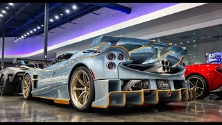 Hypercars Drive by at Most Expensive & Craziest Supercar Dealership in US - Prestige Imports Miami