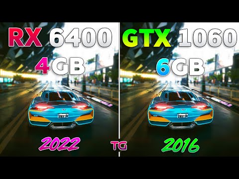 RX 6400 vs GTX 1060 - Test in 10 Games