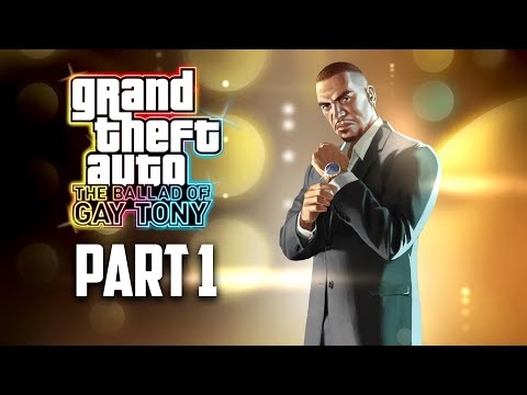 GTA 4 THE BALLAD OF GAY TONY Gameplay Walkthrough Part 1 - INTRO (Xbox Series X)