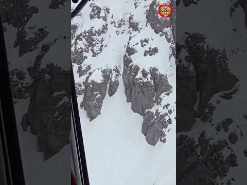 I soccorsi sulla Pania della Croce