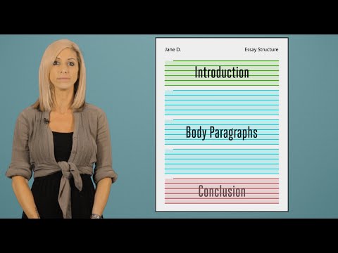 Argumentative Essays, Part 3:  Structuring your Essay
