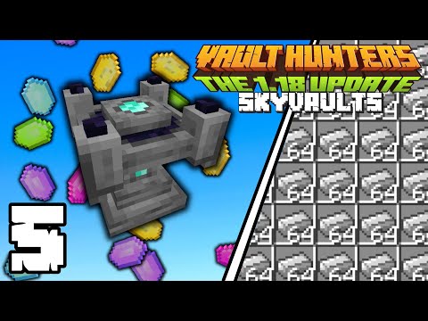 Vault Altar & EASY Infinite Iron | Minecraft: Vault Hunters 1.18 | Sky Vaults | Ep. 5