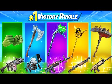 Die ,,ZUFÄLLIGE" SPITZHACKEN CHALLENGE in Fortnite!