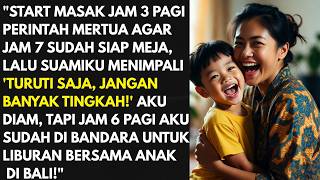 Download lagu Disuruh Masak Jam 3 Pagi Buat Mertua, Jam 6 Aku Kabur ke Bali! Suami Dan Mertua Tobat Histeris! mp3