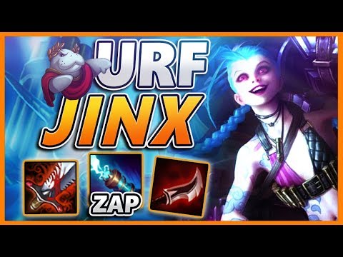 *ZAP ONE-SHOTS* MY BEST URF CHAMPION HANDS DOWN (ACROSS THE MAP SNIPES) - BunnyFuFuu URF
