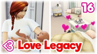 BEAUTIFUL BABY // LOVE LEGACY GEN 3 #16 (Let's Play the Sims 4)