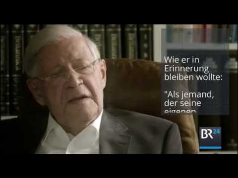 Helmut Schmidt: Die Lebensstationen des Altkanzlers | BR24