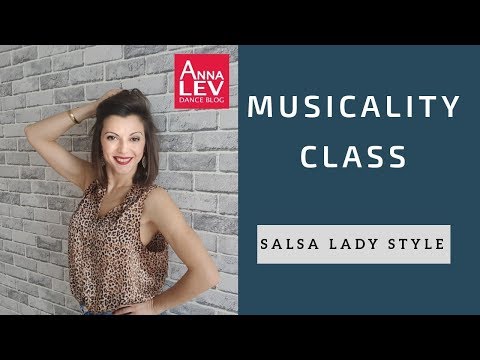 Salsa lady styling - musicality class - Anna LEV
