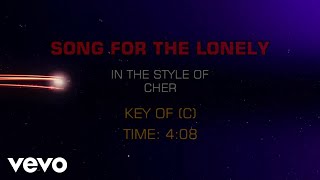 Cher - Song For The Lonely (Karaoke)