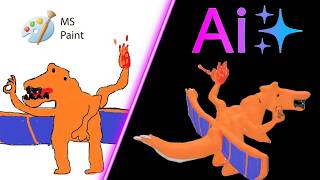 I Made Pokémon in MS Paint... And Let AI 3D Print It!