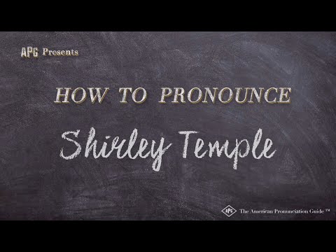 How to Pronounce Shirley Temple (Real Life Examples!)