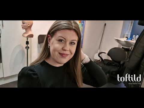 Få mere fylde med en Hair Topper | Toftild Alternativt Hår