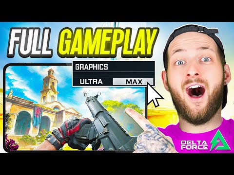 DELTA FORCE MOBILE MAX GRAPHICS GAMEPLAY - YouTube