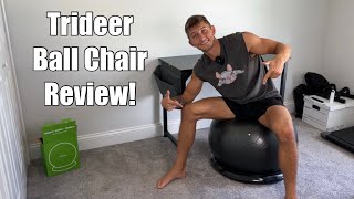 Swapped My Office Chair With The Trideer Yoga Ball.