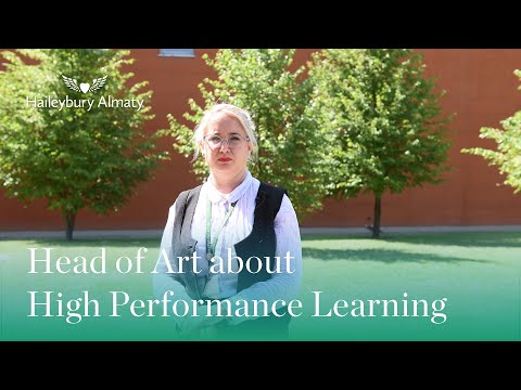 Hannah Nekounam, Head of Art about High Performance Learning