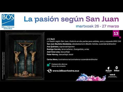 Bach: St John Passion | Choir & Orchestra of the J.S. Bach Foundation, Rudolf Lutz (2022)
