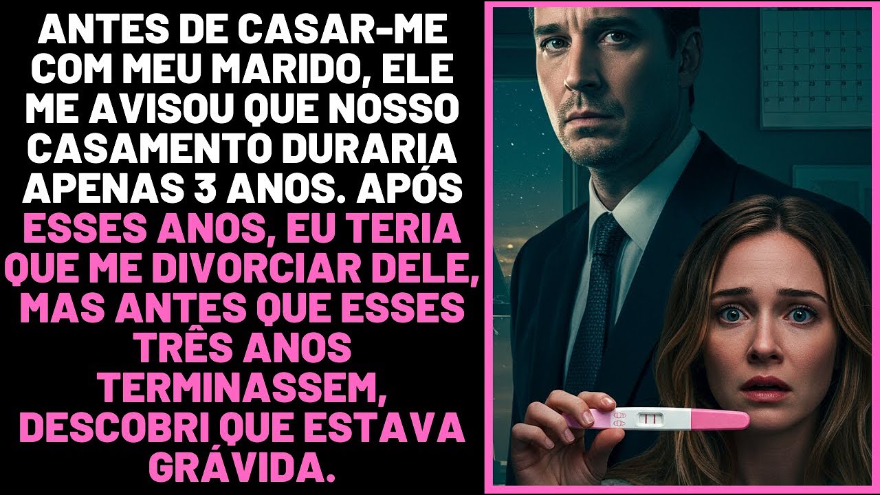 Antes de casar-me com meu marido, ele me avisou que nosso casamento duraria apenas 3 anos...