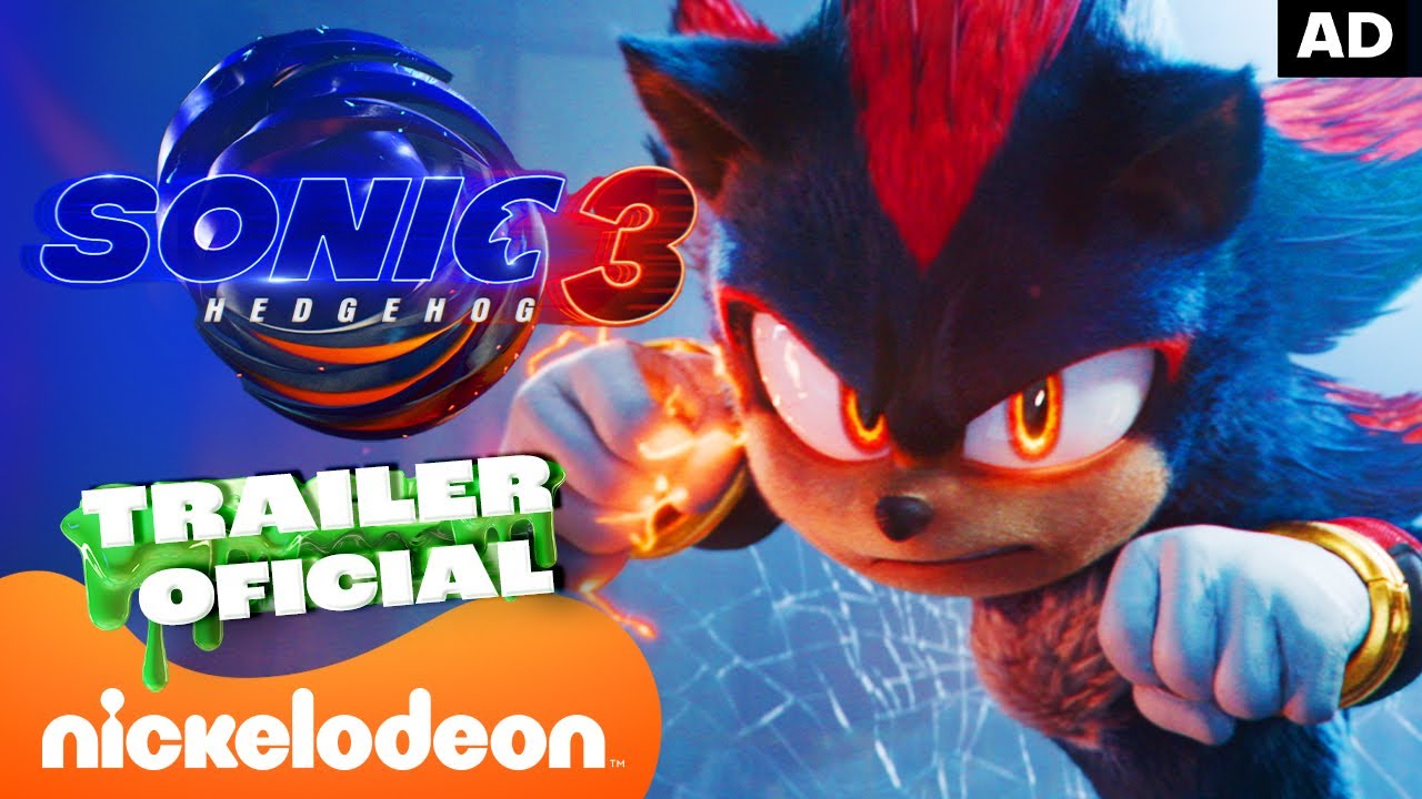 Sonic 3: O Filme | Trailer Oficial (2024) | Nickelodeon em Português