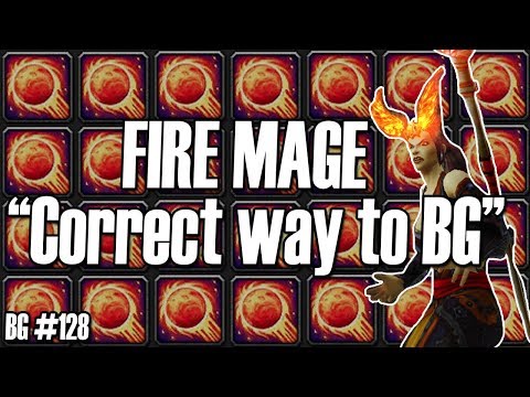 🔥Only Greater Pyroblast, Seriously🔥 Fire Mage PvP BG 128