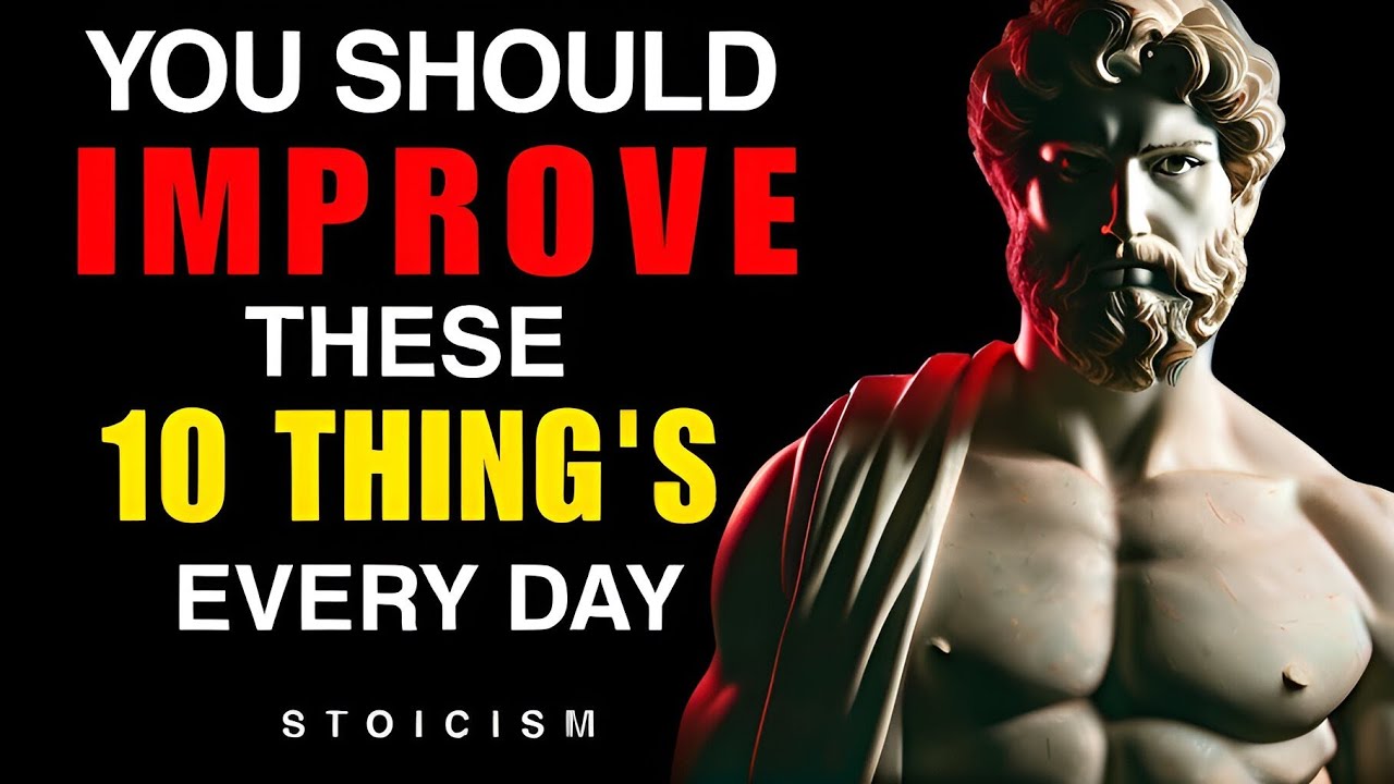 "10 STOIC HABITS TO USE EVERY DAY FOR UNBREAKABLE STRENGTH | MARCUS AURELIUS' STOICISM"