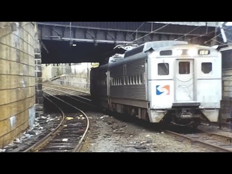 SEPTA Philadelphia Nov 1984 Last Day Reading Broad Street Terminal Service & Last RD6 Train 30th St.