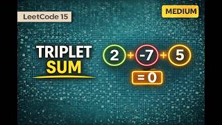 Triplet Sum - Leetcode 15  - Python
