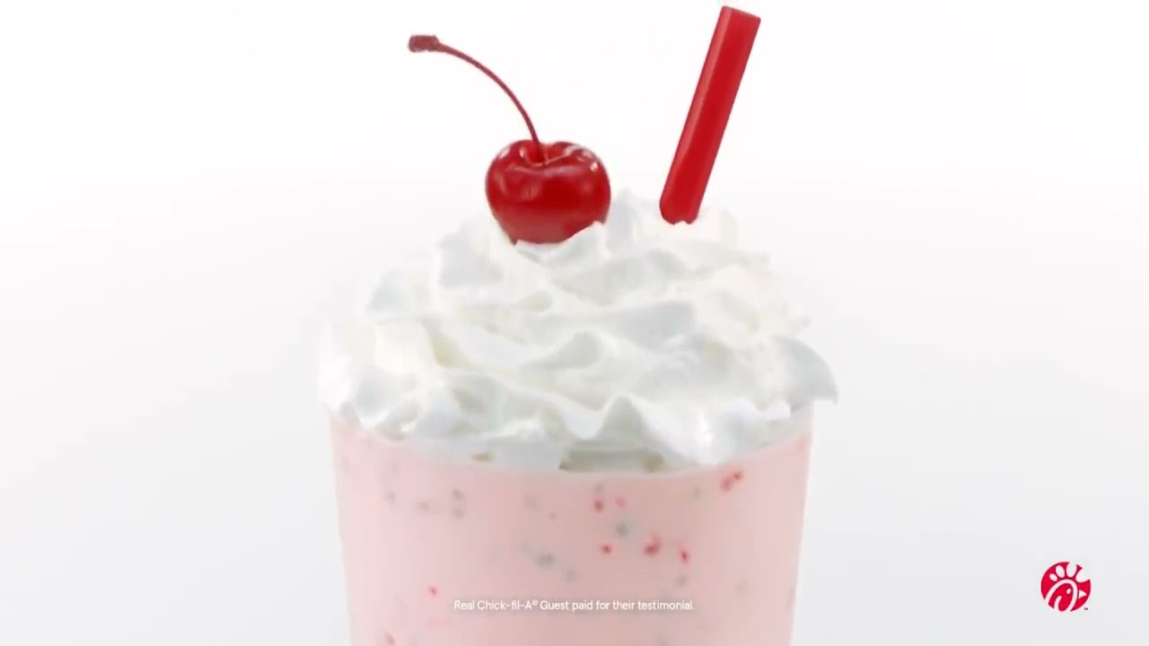 Chick-Fil-A Commercial Peppermint Milk Shake
