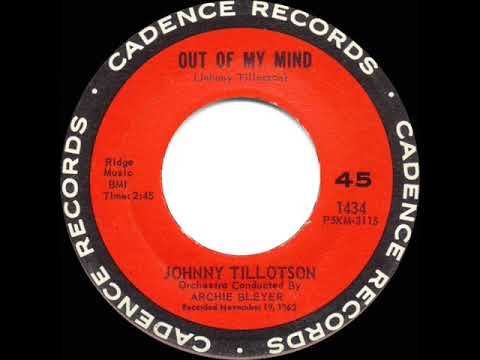 1963 HITS ARCHIVE: Out Of My Mind - Johnny Tillotson