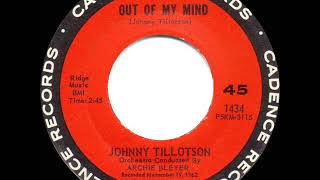 1963 HITS ARCHIVE: Out Of My Mind - Johnny Tillotson