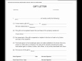 Gift documentation for mortgage