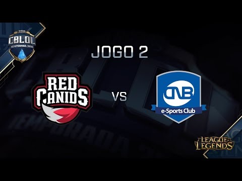Red x CNB (S3 - Jogo 2) CBLoL 2016 - 1ª Etapa