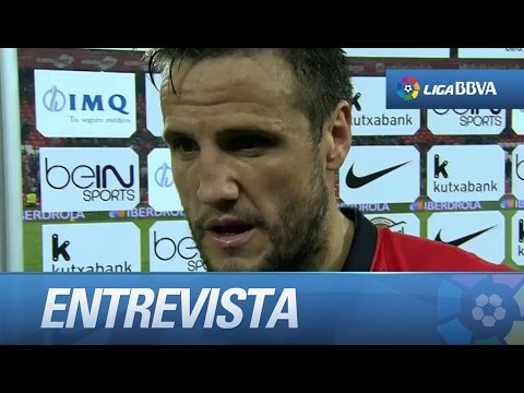 Entrevista a Gurpegui tras el Athletic Club (0-0) Málaga CF