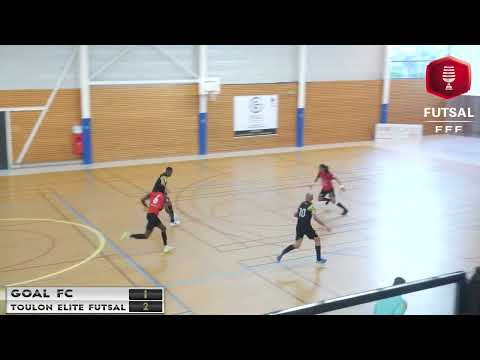 09/10/22 1/4 de finale coupe Nationale futsal : GOAL (R1) - Toulon Elite Futsal (D1)