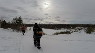Ловля плотвы зимой на карьерах