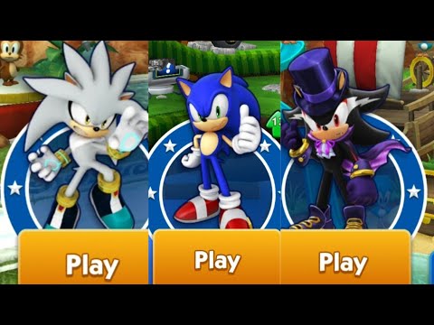 Sonic the hedgehog | Sonic vs shadow vampire vs silver