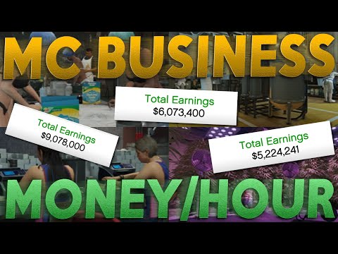 MC BUSINESS $/HOUR GUIDE! GTA 5