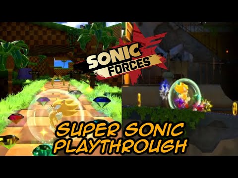 Super Sonic Forces - Full Playthrough
