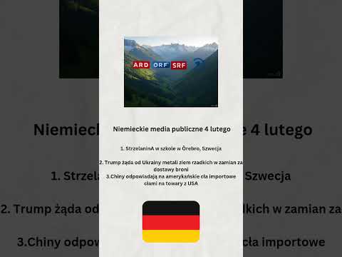 Niemieckie media publiczne 4 stycznia