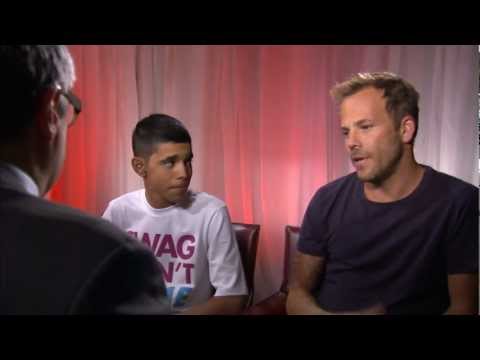 Stephen Dorff and Abdallah El Akal of Zaytoun at TIFF 2012