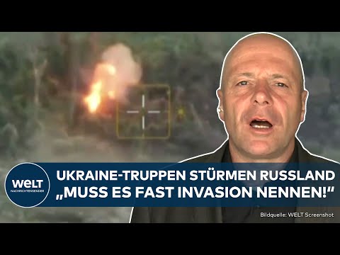 PUTINS KRIEG: Ukraine schlägt zurück! Boden-Truppen stürmen in Russland vor und erobern Dörfer