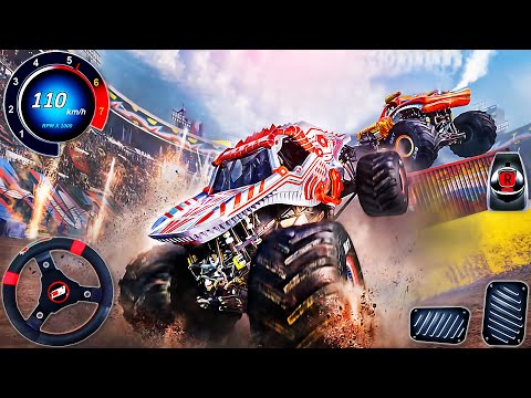 Monster Truck Racing Offroad - 4x4 Derby Mud and Rocks Driver Monster Jam Showdown - PC GamePlay #2